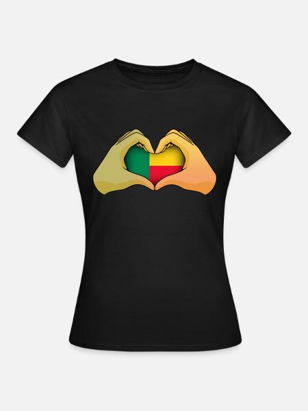 Benin - Frauen T-Shirt - Schwarz