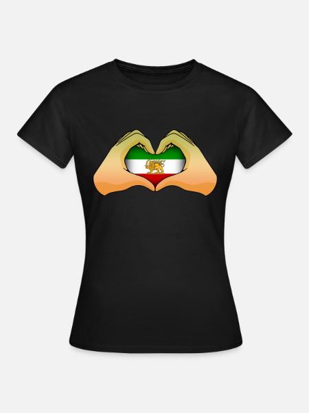Perse - T-shirt dam - svart