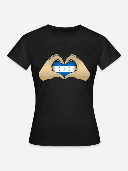 Honduras - Frauen T-Shirt - Schwarz
