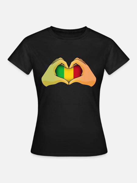 Mali - Frauen T-Shirt - Schwarz
