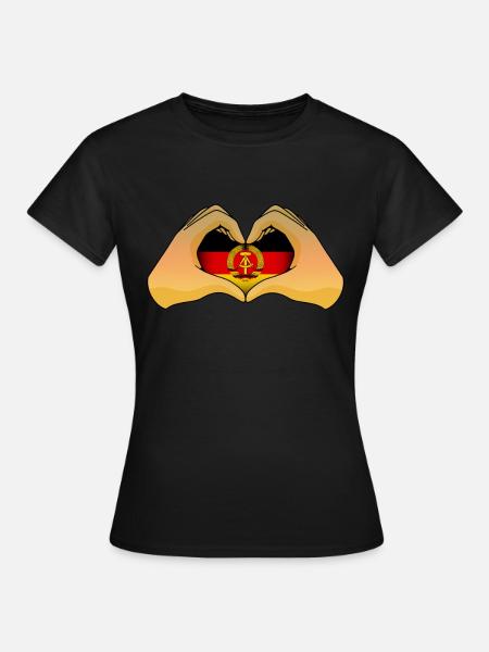 DDR - Frauen T-Shirt - Schwarz
