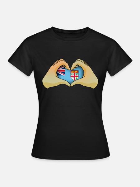 Fidschi - Frauen T-Shirt - Schwarz