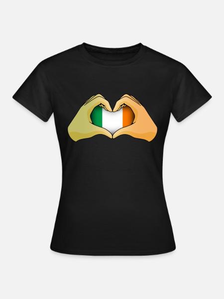 Irland - Frauen T-Shirt - Schwarz