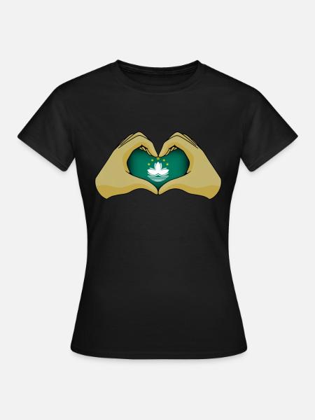 Macau - Frauen T-Shirt - Schwarz