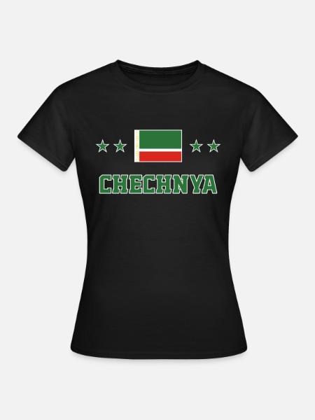 Tschetschenien - Frauen T-Shirt - Schwarz