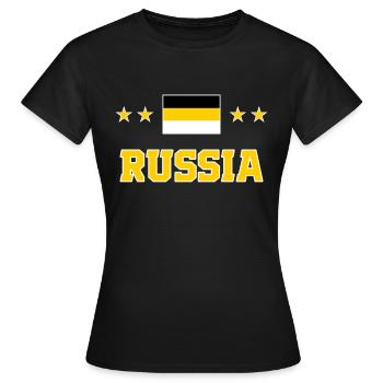 Empire russe - T-shirt Femme - noir - Devant - AI Model Female 172 dark (172cm)