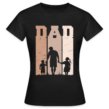 Papa Exceptionnel - T-shirt Femme - noir - Devant - AI Model Female 172 dark (172cm)