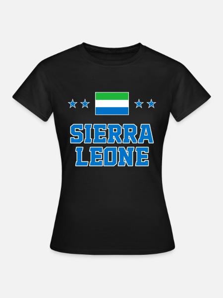 Sierra Leone - Women's T-Shirt - black