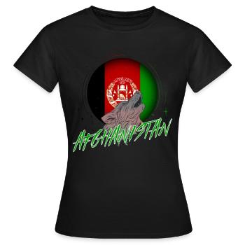 Afghanistan - T-shirt Femme - noir - Devant - AI Model Female 172 dark (172cm)