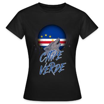 Cape Verde - Women's T-Shirt - black - Front - AI Model Female 172 dark (172cm)