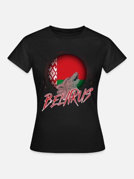 Weißrussland - Frauen T-Shirt - Schwarz