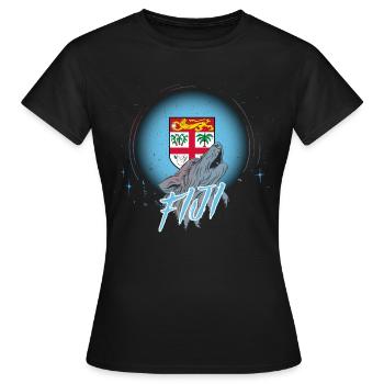 Fiji - Women's T-Shirt - black - Front - AI Model Female 172 dark (172cm)