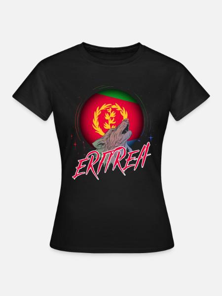 Erythrée - T-shirt Femme - noir