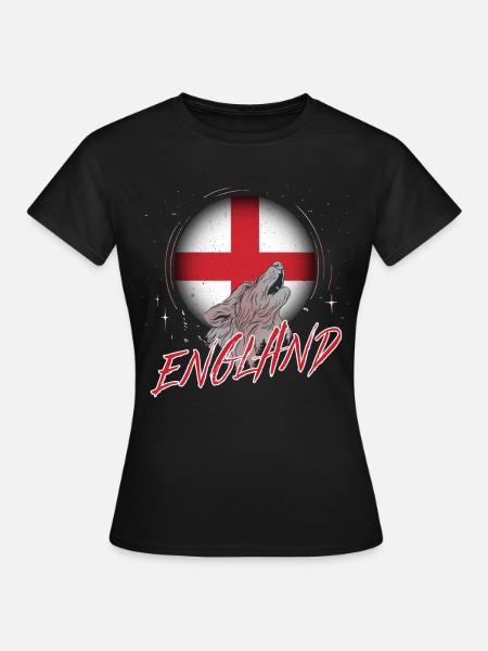 England - Women's T-Shirt - black
