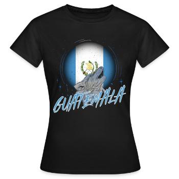 Guatemala - Frauen T-Shirt - Schwarz - Vorne - AI Model Female 172 dark (172cm)
