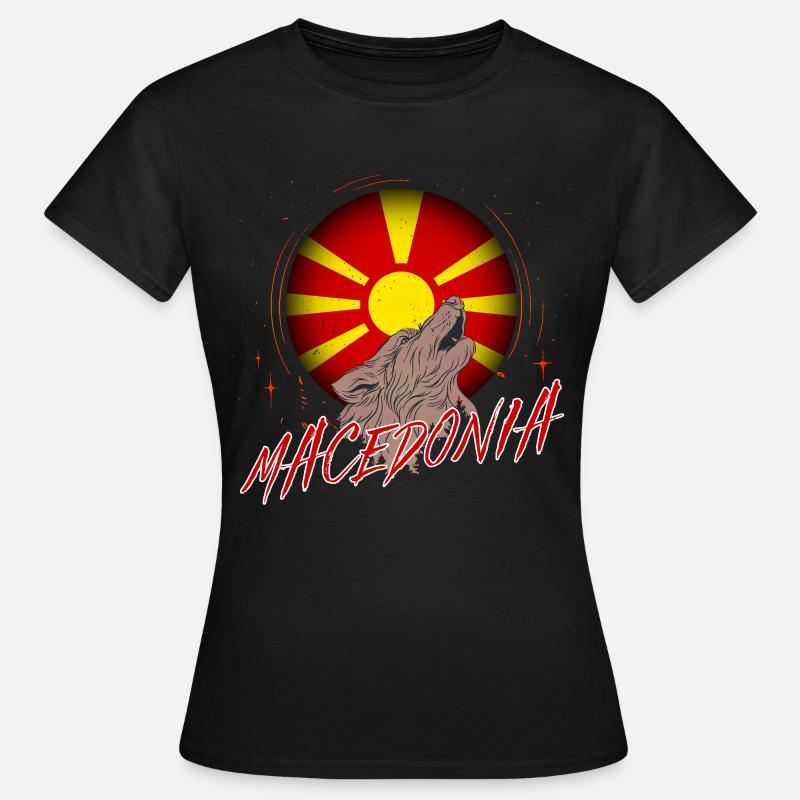 Macedonia - Women's T-Shirt - black