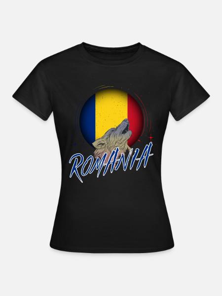 Rumänien - Frauen T-Shirt - Schwarz