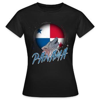 Panama - Frauen T-Shirt - Schwarz - Vorne - AI Model Female 172 dark (172cm)