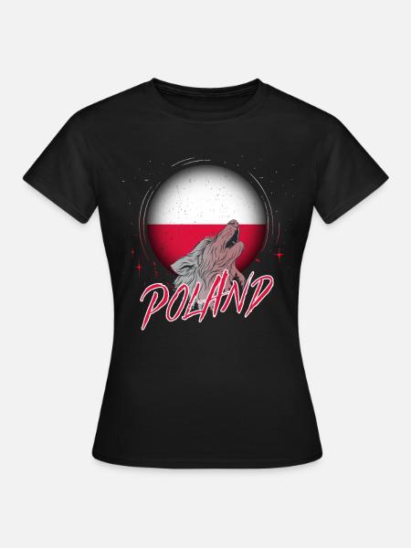 Polen - Frauen T-Shirt - Schwarz