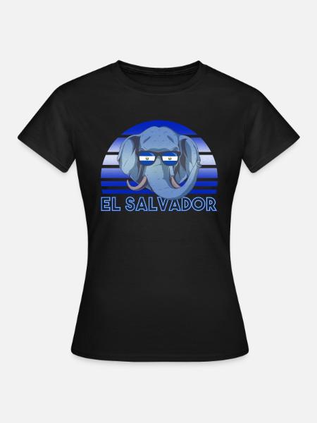 El Salvador - Frauen T-Shirt - Schwarz