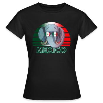 Mexico - Women's T-Shirt - black - Front - AI Model Female 172 dark (172cm)