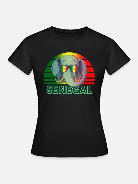 Senegal - Frauen T-Shirt - Schwarz