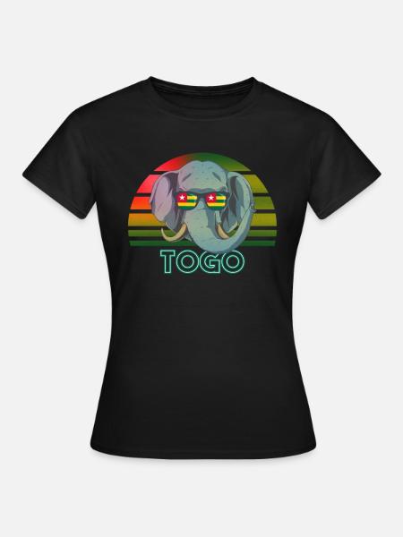 Togo - Frauen T-Shirt - Schwarz