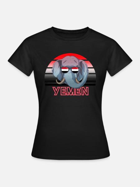 Jemen - Frauen T-Shirt - Schwarz