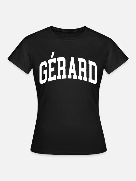 Gérard - Frauen T-Shirt - Schwarz