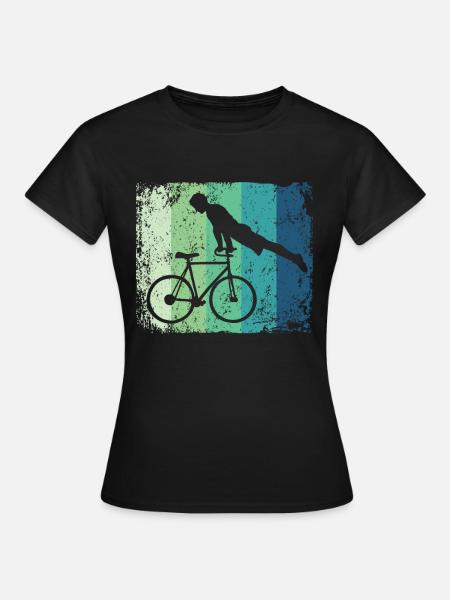Kunstradfahren Kunstradfahrer - Frauen T-Shirt - Schwarz