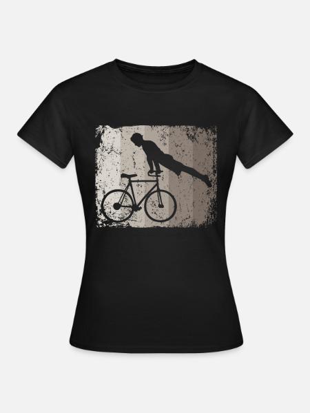 Kunstradfahren Kunstradfahrer - Frauen T-Shirt - Schwarz