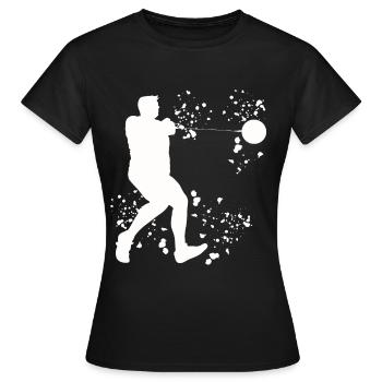 Hammer Thrower Colorsplash Hammer Throw - Women's T-Shirt - black - Front - AI Model Female 172 dark (172cm)