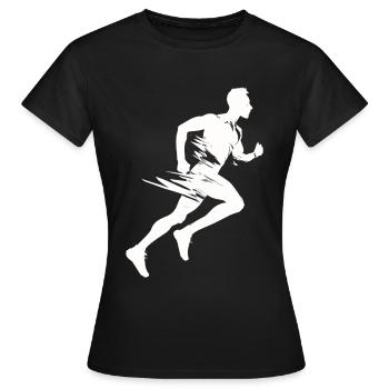 Sprinter Colorsplash Sprintender Sprint - T-shirt Femme - noir - Devant - AI Model Female 172 dark (172cm)