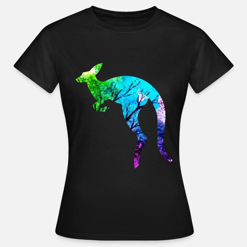 kangaroo - Women's T-Shirt - black
