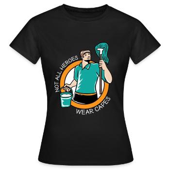 Caretaker Caretaker Craftsman Repair - Women's T-Shirt - black - Front - AI Model Female 172 dark (172cm)