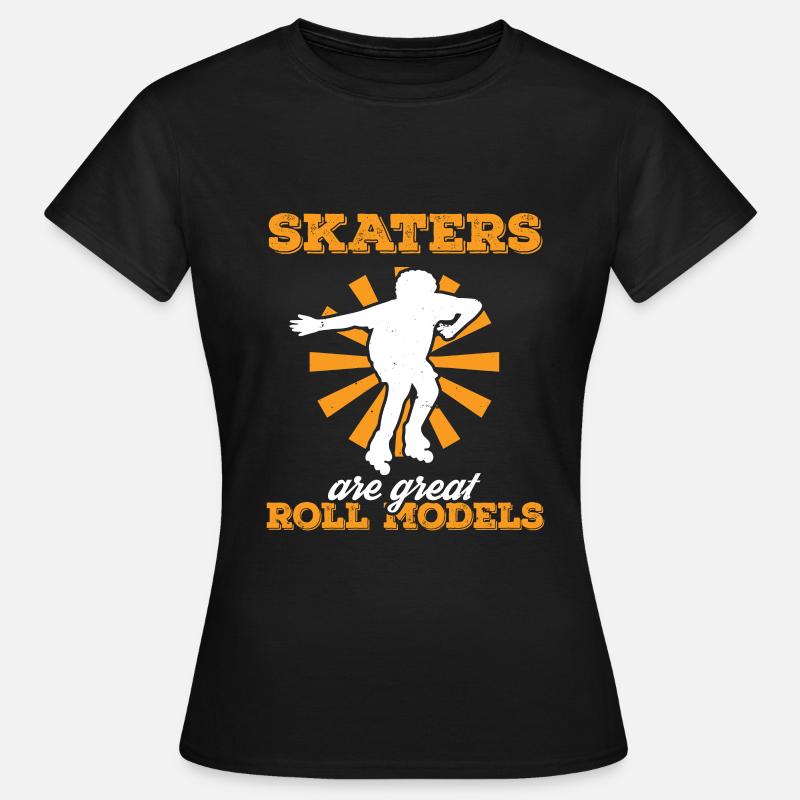 Rollerblades Roller Skates Inline Skater - Women's T-Shirt - black