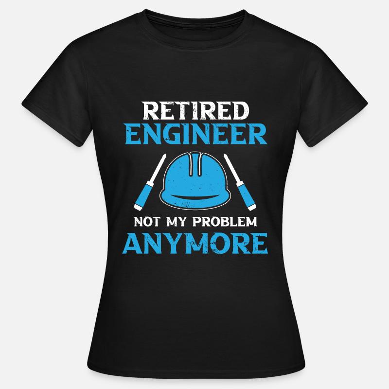 Ingenieur Techniker Technisches System - Frauen T-Shirt - Schwarz