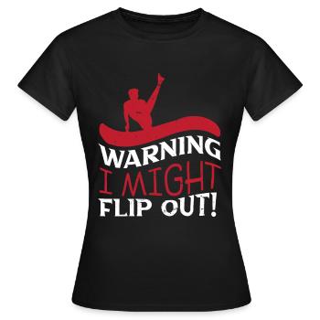 Gymnastik Turnen Barren Trampolin Ringe Turner - Frauen T-Shirt - Schwarz - Vorne - AI Model Female 172 dark (172cm)