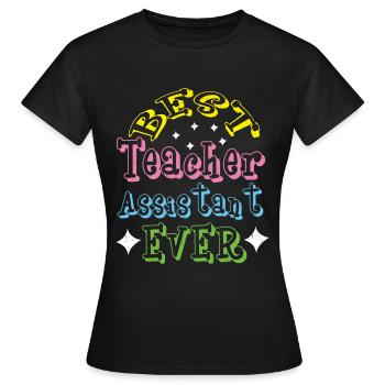 Teacher Teacher Training School Learning Primary School - Women's T-Shirt - black - Front - AI Model Female 172 dark (172cm)