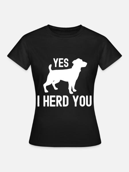 Ja ich hüte dich - Frauen T-Shirt - Schwarz