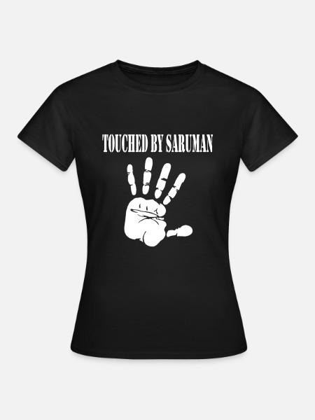 Touched by Saruman - Women's T-Shirt - black