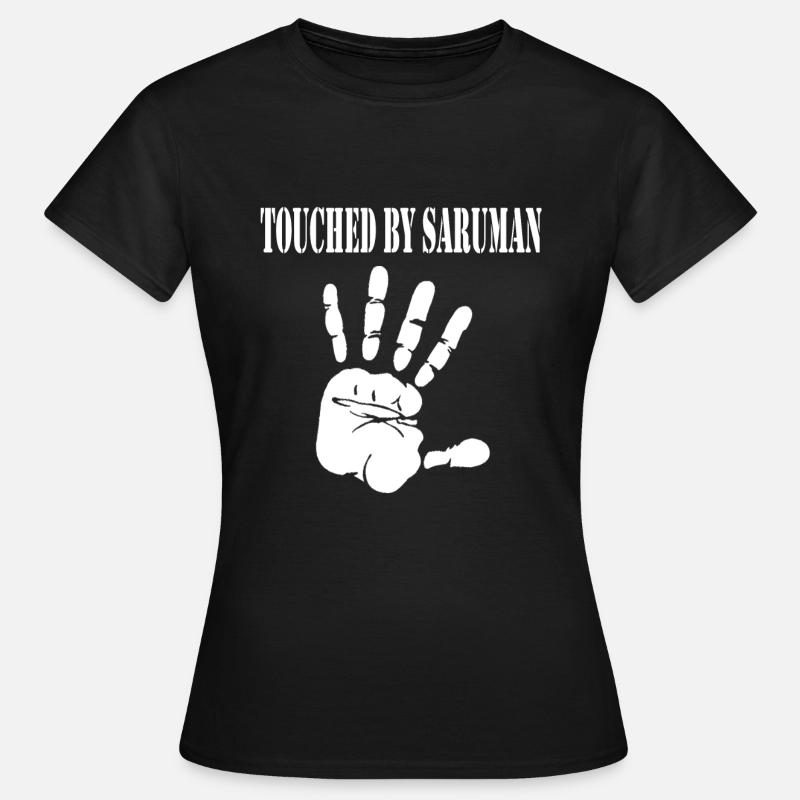 Touched by Saruman - Women's T-Shirt - black