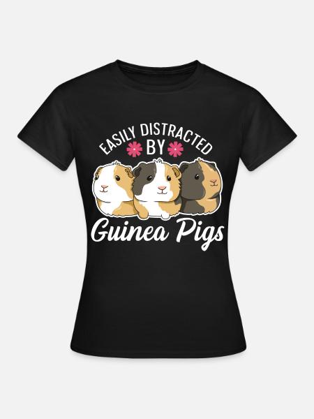 Meerschwein Spruch für einen Meerschweinchen - Dame-T-shirt - sort