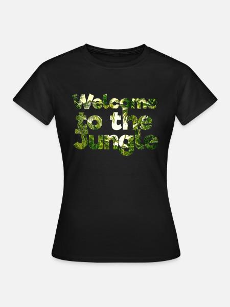 Dschungel Regenwald Naturschutz Amazonas - Frauen T-Shirt - Schwarz