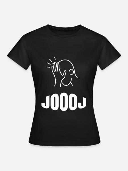 Balkan Joj - Frauen T-Shirt - Schwarz