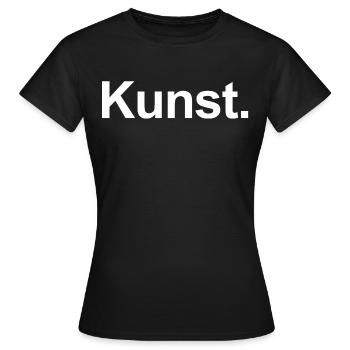 ART - T-shirt Femme - noir - Devant - AI Model Female 172 dark (172cm)