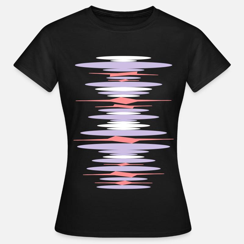 cool design - abstract print - Women's T-Shirt - black