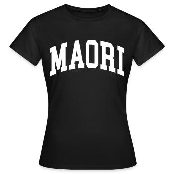 Maori - T-shirt Femme - noir - Devant - AI Model Female 172 dark (172cm)