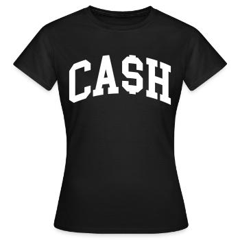 Argent - T-shirt Femme - noir - Devant - AI Model Female 172 dark (172cm)