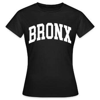 Bronx - Frauen T-Shirt - Schwarz - Vorne - AI Model Female 172 dark (172cm)